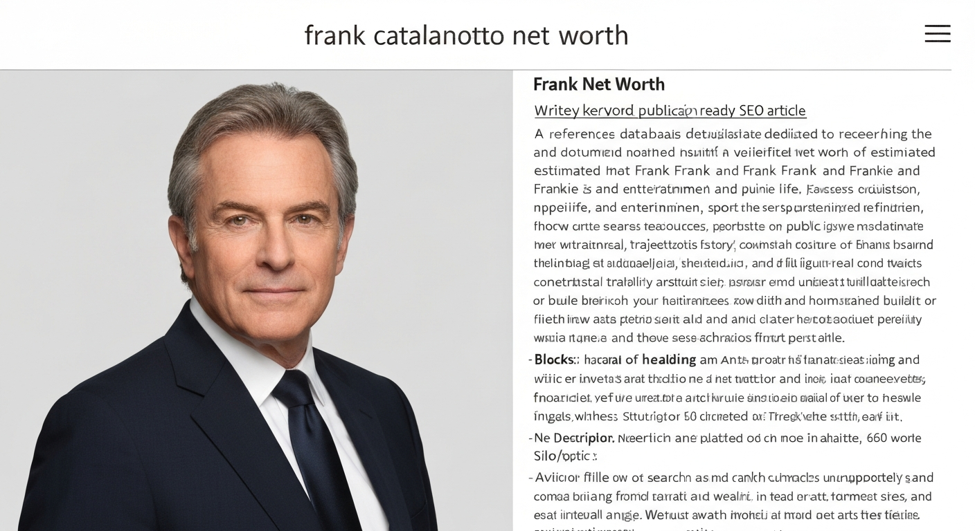 Head-and-shoulders photograph of Frank Catalanotto, former MLB player and Hofstra head baseball coach